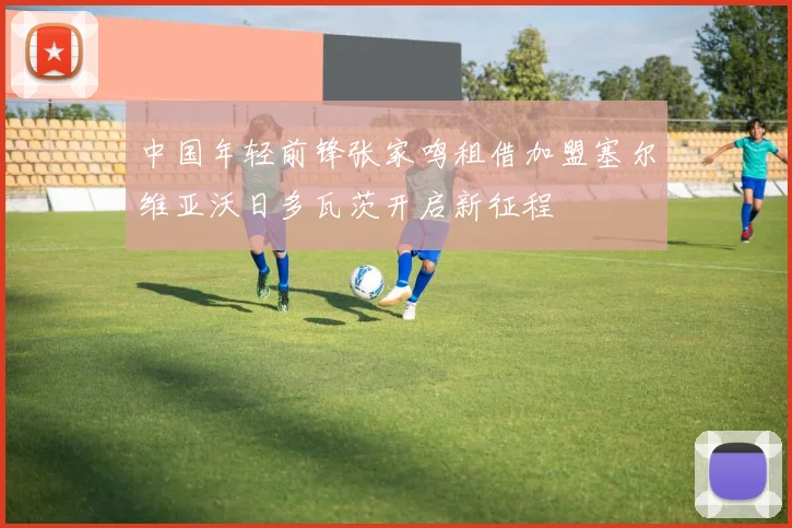 中国年轻前锋张家鸣租借加盟塞尔维亚沃日多瓦茨开启新征程